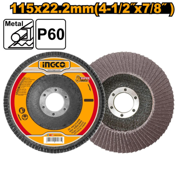 Disque à lamelles 115*22,2mm INGCO