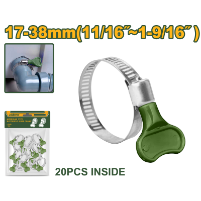 Colliers de Serrage à Papillon JADEVER (17-38mm)|Last Price Tunisie