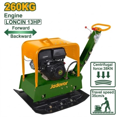 Plaque vibrante à essence 260KG JADEVER |Last Price Tunisie