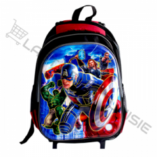 Sac à dos 3D BATMAN avec roulette pour Garçon