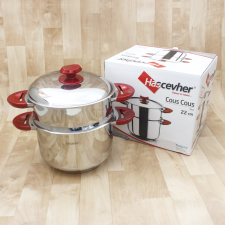 Couscoussier Inox 22cm 6Litres Hascevher