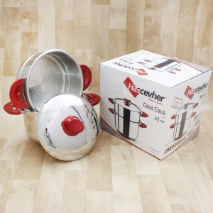 Couscoussier Inox 22cm 6Litres Hascevher - Vente en Ligne sur Last ...