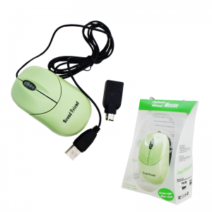 Souris Optique USB Vert - Mini Souris Simple avec LED - Vente en Li...