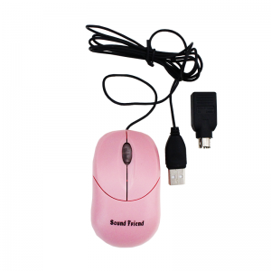 Souris Optique USB Rose - Mini Souris Simple avec LED - Vente en Li...