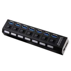 Hub USB HI-SPEED 7 ports avec Commutateur On-Off - Vente en Ligne s...
