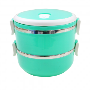 Thermos Alimentaire 1.5L 2Parties - Lunch Box Vert - Vente en Ligne...