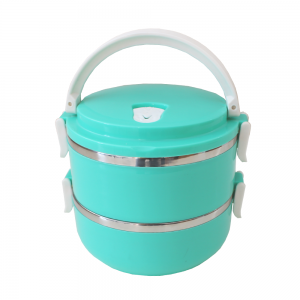 Thermos Alimentaire 1.5L 2Parties - Lunch Box Vert - Vente en Ligne...