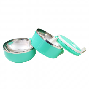 Thermos Alimentaire 1.5L 2Parties - Lunch Box Vert - Vente en Ligne...