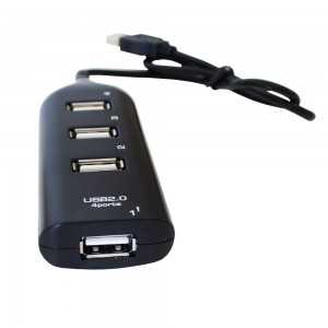 HUB USB 2.0 4Ports Noir - Vente en Ligne sur Last Price Tunisie