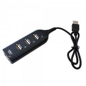 HUB USB 2.0 4Ports Noir - Vente en Ligne sur Last Price Tunisie