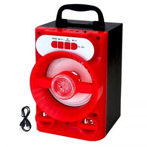Haut Parleur BLUETOOTH Portable Radio Rouge H-S16 - Vente en Ligne ...