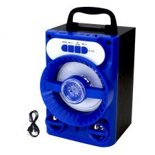 Haut Parleur BLUETOOTH Portable Radio Bleu H-S16