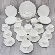 Service à Café Pour 6 Personnes - 36pièces - Blanc