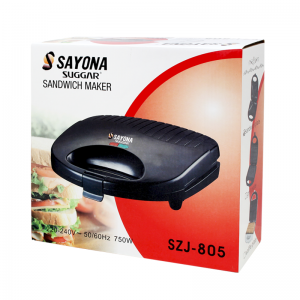 Machine à sandwich Croque Monsieur 750W SAYONA SZJ-805 Machine à sandwich Croque Monsieur 750W SAYONA SZJ-805