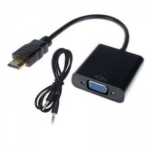 Adaptateur HDMI Male vers VGA Femelle Avec Jack - Vente en Ligne su... Adaptateur HDMI Male vers VGA Femelle Avec Jack - Vente en Ligne su...