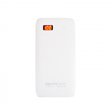 Power Bank 10000mAh avec afficheur Blanc