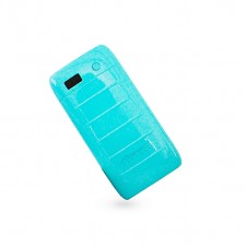 Power Bank 10000mAh Double USB et afficheur LCD URIC BLEU CIEL