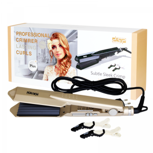Plaque Cheveux Fer à Friser Professionnelle DSP 10047 Gold - Vente ...