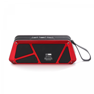 Haut Parleur Rechargeable Radio Bluetooth HI-FI WSA-837 Rouge - Ven...
