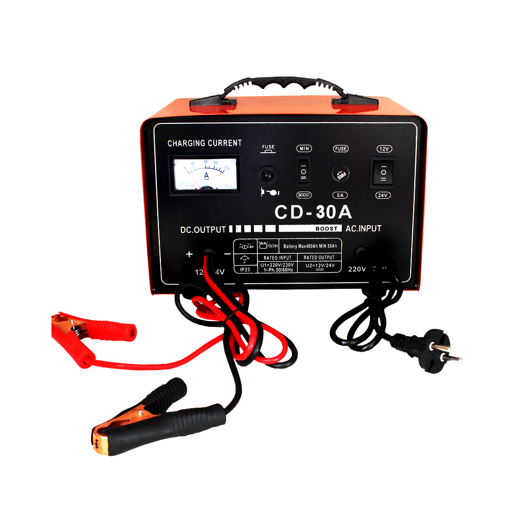 Chargeur Batterie Voiture 30A 12-24V CD-30A - Vente en Ligne sur La