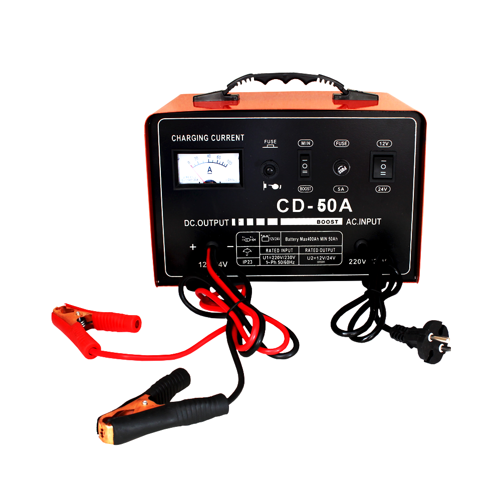 Chargeur Batterie Voiture 50A 12-24V CD-50A - Vente en Ligne sur La