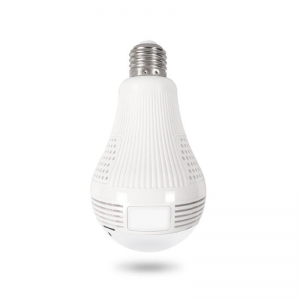 Caméra Ampoule WiFi HD Panoramique 360degrée Avec Détecteur Mouveme...