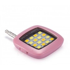 Flash LED Rechargeable pour Smartphone - Rose
