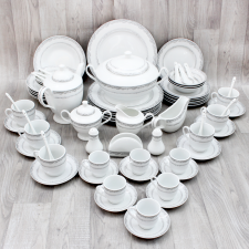 Service à Table 72Pièces Céramique Argent BRAVO G1887