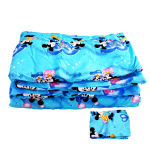 Couette 1Place avec 1Taie D'oreiller Pour Enfant MIKEY Bleu - Vente...
