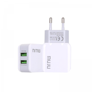 Chargeur Double Sortie 2,4A pour Android et iPhone + Câble Android ... Chargeur Double Sortie 2,4A pour Android et iPhone + Câble Android ...