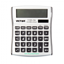 Calculatrice de Bureau Alimentation Solaire et Piles VICTOR