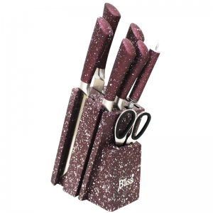 Ensemble Couteaux de Cuisine 8 Pièces BASS Violet - Vente en Ligne ...