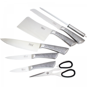 Ensemble Couteaux de Cuisine 8 Pièces BASS Silver - Vente en Ligne ... Ensemble Couteaux de Cuisine 8 Pièces BASS Silver - Vente en Ligne ...