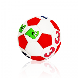 Ballon Football Petit Modèle Blanc - Rouge | Last Price Tunisie
