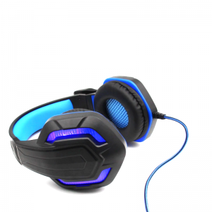 Casque Micro Gamer USB LED KOMC G311 Noir et Bleu - Vente en Ligne ...