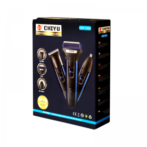 Tondeuse Cheveux-Nez-Oreille 3en1 Professionnelle Sans Fil CHIYU CH...