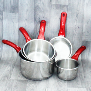 Set de 5 Casseroles Inox HASCEVHER - Vente en Ligne sur Last Price ...