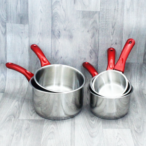 Set de 5 Casseroles Inox HASCEVHER - Vente en Ligne sur Last Price ...