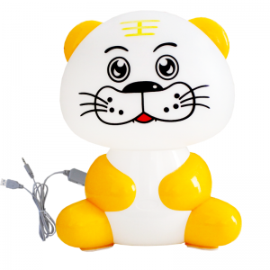 Haut Parleur filaire Jaune Veilleuse LED USB-Jack KENMNI