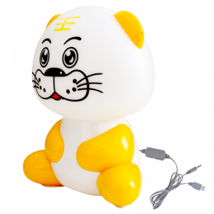 Haut Parleur filaire Jaune Veilleuse LED USB-Jack KENMNI
