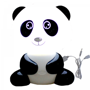 Haut Parleur filaire Noir Veilleuse LED USB-Jack KENMNI - Vente en ...