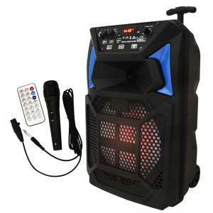 Haut Parleur Rechargeable Radio Bluetooth Avec Micro Et Télécommand...