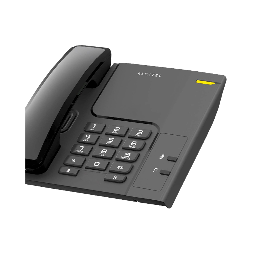 Téléphone Fixe Filaire ALCATEL T56 Avec Afficheur - Noir
