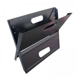 Barbecue Portable Pliable Noir en Inox à charbon ou bois - Swisscoo...
