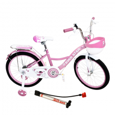 Bicyclette Enfants 16'' - Vélo 4-6Ans EVER STAR BP-180616 Rose