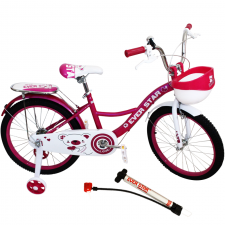 Bicyclette Enfants 20'' - Vélo 7-9Ans EVER STAR BP-180620 Rose Fushia