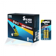 Lot de 24 Blister Piles AAA 1.5V SILVER PLUS