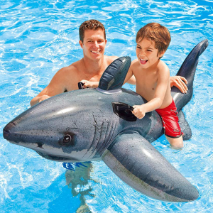 Grand Requin Blanc de Natation Gonflable INTEX 57525NP T19-33 - Ven...