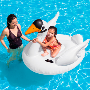 Cygne de Natation Gonflable Blanc INTEX 57557CC T19-111 - Vente en ...