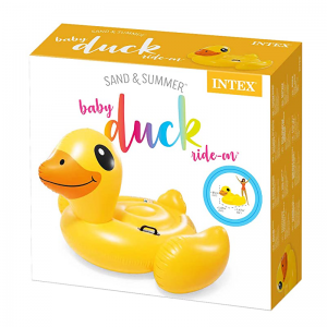 Canard de Natation Gonflable Jaune INTEX 57556NP T19-113 - Vente en...